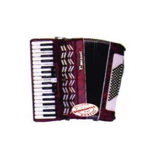 Parrot Piano Accordion 72 Bass 34 Keys T5004: Musical Instruments