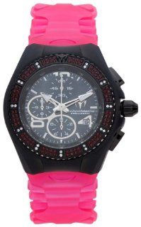 TechnoMarine Unisex 108036 Cruise Gem Chrono Red Topaz Watch: Watches