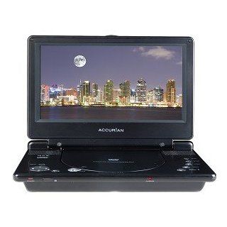 9" Accurian 16 680 Widescreen Portable DVD Player (Black): Electronics
