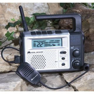 Midland Base Camp GMRS Radio with Microphone — Model# XT511  Weather Instruments