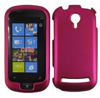 Rose Pink Hard Case Cover for LG Quantum C900: Cell Phones & Accessories