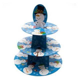 Snowman Cupcake Holder: Toys & Games