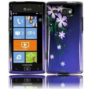 Nightly Flower Hard Case Cover for Samsung Focus Flash i677: Cell Phones & Accessories
