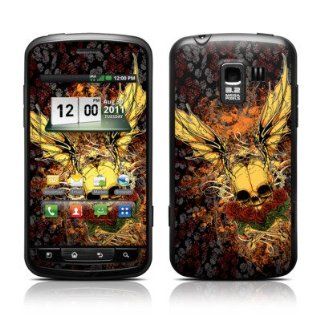 Radiant Skull Design Protective Skin Decal Sticker for LG Enlighten VS700 Cell Phone: Cell Phones & Accessories