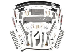 Rough Country PERF689   4.5 inch X Series Long Arm Suspension Lift Kit with Performance 2.2 Series Shocks: Automotive