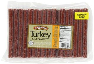 Old Wisconsin Snack Sticks, Turkey, 28 Ounce : Jerky And Dried Meats : Grocery & Gourmet Food