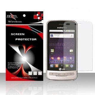 For LG Optimus M MS690  Anti Glare Screen Protector: Cell Phones & Accessories