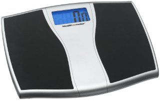Health o Meter HDM690DQ 95 Weight Tacking Scale, Black / Silver Metallic with Backlit Display (Weighs up to 380lbs): Health & Personal Care