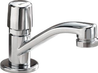 Delta Faucet 701LF HDF Metering, Single Handle Metering Faucet, Chrome   Bathroom Sink Faucets  