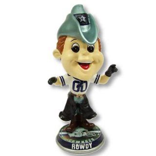 Dallas Cowboys Mascot (Rowdy) NFL Big Head Bobble Head: Toys & Games