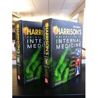 Harrison's Principles of Internal Medicine: Volumes 1 and 2, 18th Edition (9780071748896): Dan Longo, Anthony Fauci, Dennis Kasper, Stephen Hauser, J. Jameson, Joseph Loscalzo: Books