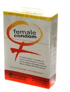 Reality Female Condom: 3 Pack of Condoms: Health & Personal Care
