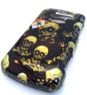 LG VM701 Optimus Black Kid Skull Baby Slider Design GLOSS Hard Case Cover Skin Protector Virgin Mobile: Cell Phones & Accessories