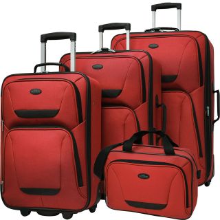 U.S. Traveler 4 Piece Lightweight Luggage Set