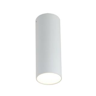 Studio Italia Design A Tube Ceiling Fixture 0963 Shade Color: White, Size: Small