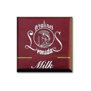 Leonidas Belgian Chocolates: 1 lb Napolitain Solid Milk Chocolate Squares : Chocolate Assortments And Samplers : Grocery & Gourmet Food