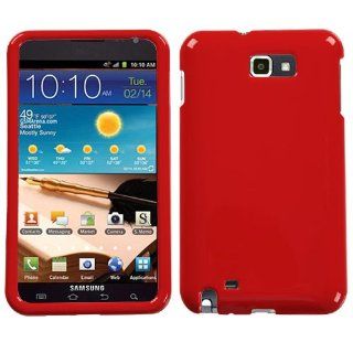 Asmyna SAMI717HPCSO060NP Premium Durable Protective Case for Samsung Galaxy Note i717   1 Pack   Retail Packaging   Flaming Red: Cell Phones & Accessories