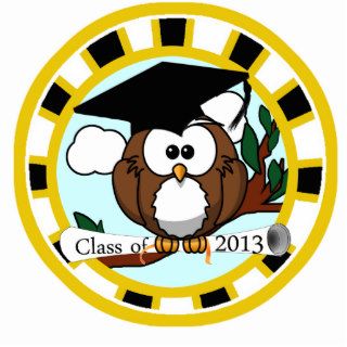 Class of 2013   Graduation Cartoon Owl Cut Out