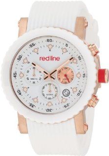 red line Men's RL 18102 RG 02 Compressor Chronograph White Dial Watch: Red Line: Watches