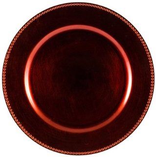 Koyal Charger Plates, Copper, Set of 24: Kitchen & Dining