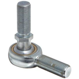 Sealmaster TM 3Y Rod End Bearing With Y Stud, Three Piece, Commercial, Non Relubricatable, Right Hand Male to Right Hand Male Shank, #10 32 Shank Thread Size, 5/8" Overall Head Width, 0.719" Thread Length: Industrial & Scientific