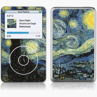 GelaSkins Protective Skin with Screen Protector for iPod Video 5G (Starry Night): Electronics
