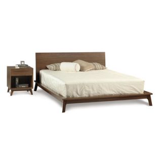 Copeland Furniture Catalina Platform Bed 1 CAL 0 Size King, Finish Natural 
