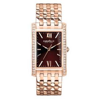 Ladies Caravelle New York™ Crystal Watch (Model: 44L120)   Zales