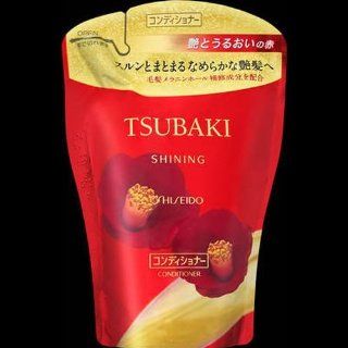 Shiseido Tsubaki Shinning Hair Product Refill Bag of 400ml   Pack of 2 (Conditioner): Health & Personal Care
