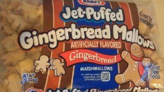 Kraft Jet puffed Holiday Flavored Marshmallows (Gingerbread Mallows) : Grocery & Gourmet Food