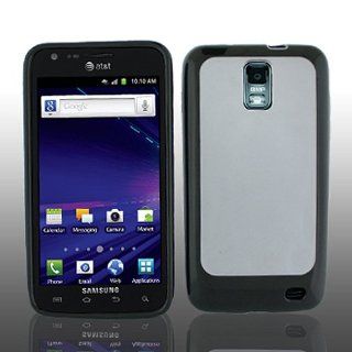 Frosted Clear Black Hard Cover Case for Samsung Galaxy S2 S II AT&T i727 SGH I727 Skyrocket: Cell Phones & Accessories