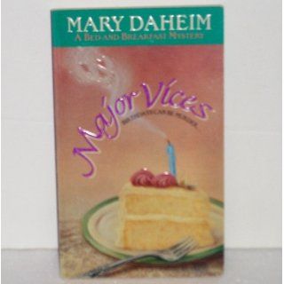 Major Vices (Bed And Breakfast Mysteries): Mary Daheim: 9780380774913: Books