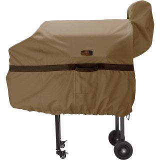 Classic Accessories Pellet Grill Cover — Tan, Fits Large Pellet Grills up to 54in.L x 22in.D x 49in.H, Model# 55-040-042401-00