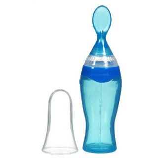 Munchkin 4 Ounce Easy Squeezy Spoon, Colors May Vary : Baby Bottles : Baby