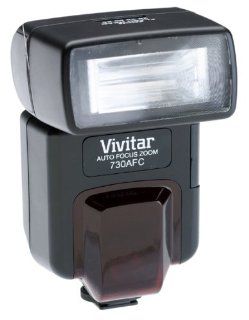 Vivitar 730AF AutoFocus Zoom Electronic Flash for Canon EOS Camera : On Camera Shoe Mount Flashes : Camera & Photo