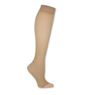 Hanes 0B315 Silk Reflections Silky Sheer Toeless Knee Highs with no slip band at  Womens Clothing store: