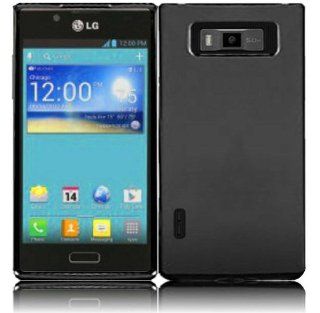 SODIAL(TM) For LG Splendor Venice US730 TPU Cover Case Black: Cell Phones & Accessories