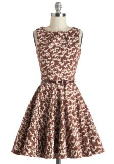 Luck Be a Lady Dress in Equine  Mod Retro Vintage Dresses