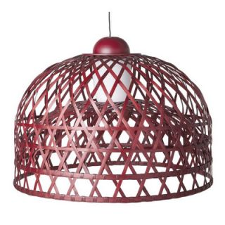 Moooi Emperor Small Suspended Lamp RAL S Color: Red