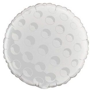 Single Source Party Supplies   18" Golf Ball Mylar Foil Balloon: Toys & Games