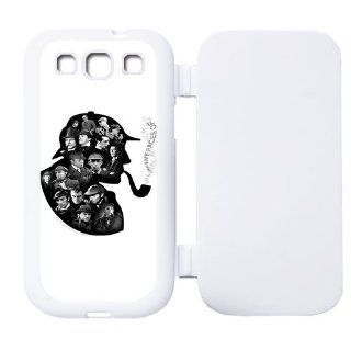 Mystic Zone Sherlock Holmes Cover Case for Samsung Galaxy S3 I9300 (Black,White,Pink) SKU PUSSI0204: Cell Phones & Accessories