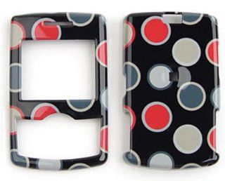 Samsung Propel a767 / a766New Polka Dots on Black Hard Case/Cover/Faceplate/Snap On/Housing/Protector: Cell Phones & Accessories