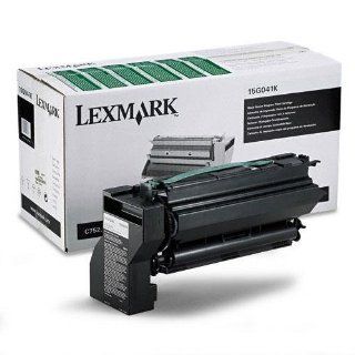 Lexmark 15G041K Black Laser Toner Cartridge, Works for C762n, Optra C752, Optra C752dn, Optra C752dtn: Electronics