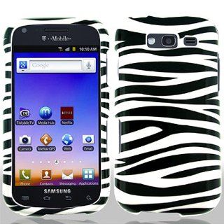 Black White Zebra Stripe Hard Cover Case for Samsung Galaxy S Blaze 4G SGH T769: Cell Phones & Accessories