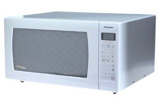 Panasonic NN S754WF 1 3/5 Cubic Foot 1250 Watt Microwave, White: Kitchen & Dining