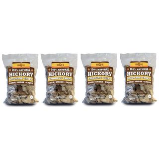 Mr. Bar b q Hickory Wood Chips Bundle (pack Of 4 Bags)