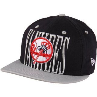MLB New Era New York Yankees Step Above 9FIFTY Snapback Adjustable Hat   Navy Blue Silver : Sports Fan Baseball Caps : Sports & Outdoors