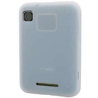 Silicon Skin CLEAR Rubber Soft Cover Case for MOTOROLA MB502 CHARM [WCB781]: Cell Phones & Accessories