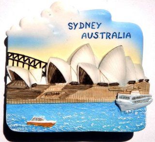 Sydney Opera House Australia, resin 3d Fridge Magnet Handmade Good Gift Fast Ship From Thailand : Refrigerator Magnets : Everything Else
