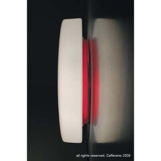 Ai Lati Drum Wall 8701 Finish: Red, Size: 4.3 H x 15.7 W
